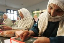 صورة وقفة إحتجاجية لمدرّسي تعليم الكبار أمام وزارة الشؤون الإجتماعية يوم 28 أكتوبر